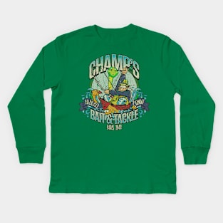 Champ’s Bait & Tackle 1946 Kids Long Sleeve T-Shirt